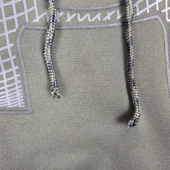 Under Armour Hoodie Mens Size Small Big Logo Dark Forest Green - Picture 3 of 14